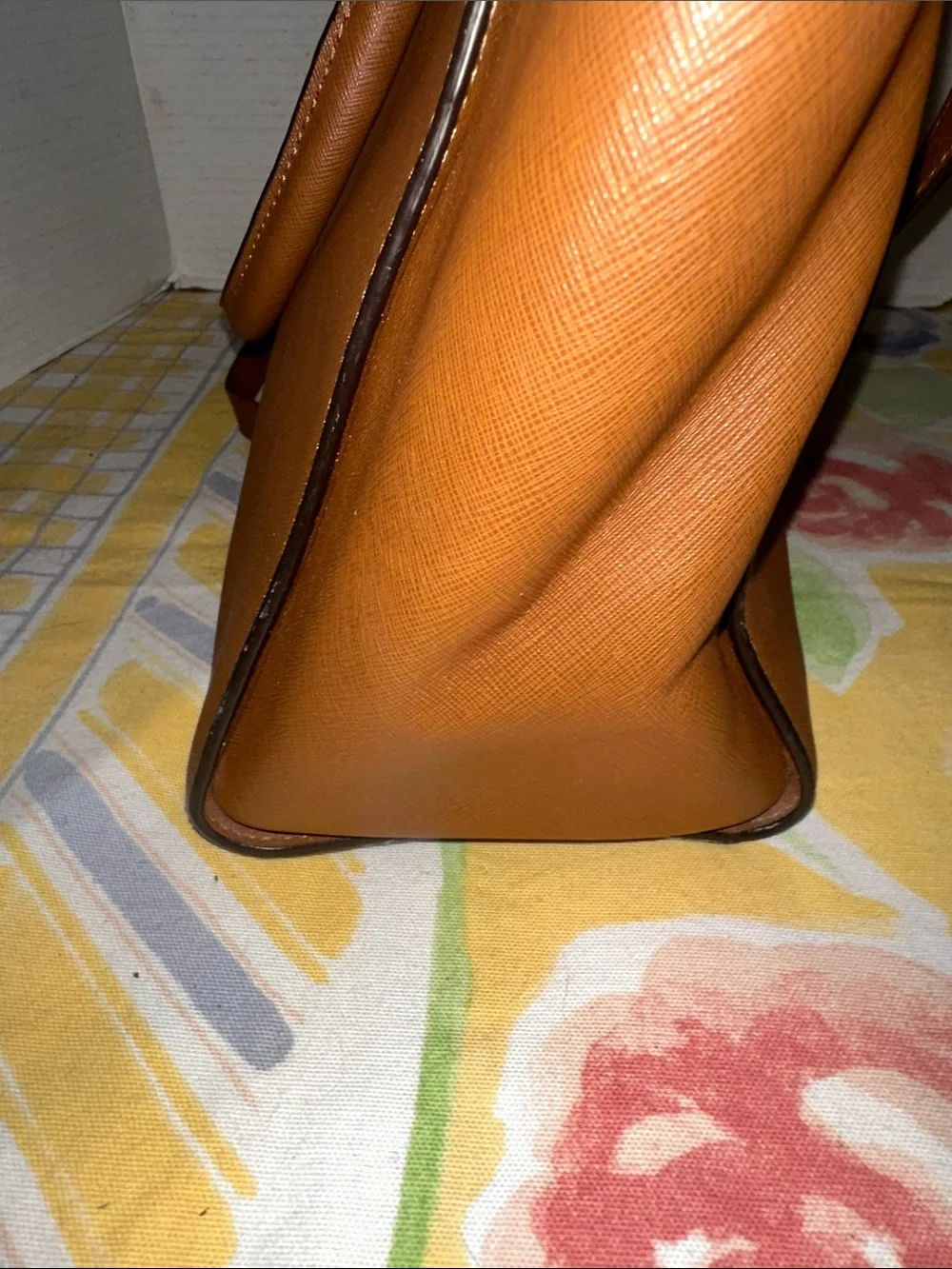 MICHAEL KORS  large Selma saffiano leather satchel
